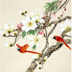 Chinese Flowers&Trees Painting - CNAG009990