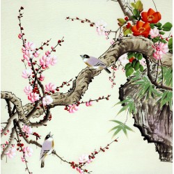 Chinese Flowers&Trees Painting - CNAG009991