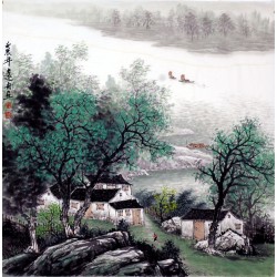 Chinese Landscape Painting - CNAG009994