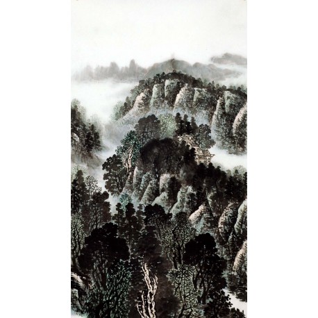 Chinese Landscape Painting - CNAG009998