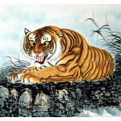 Chinese Tiger Painting - CNAG010001