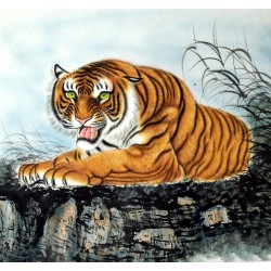 Chinese Tiger Painting - CNAG010004