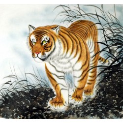Chinese Tiger Painting - CNAG010006