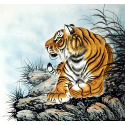 Chinese Tiger Painting - CNAG010009