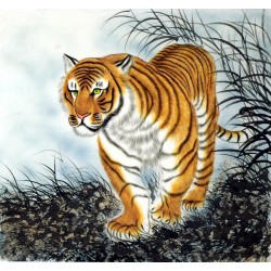 Chinese Tiger Painting - CNAG010012