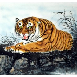 Chinese Tiger Painting - CNAG010013