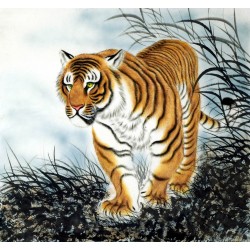 Chinese Tiger Painting - CNAG010016