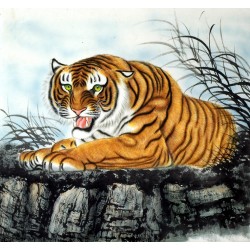 Chinese Tiger Painting - CNAG010019