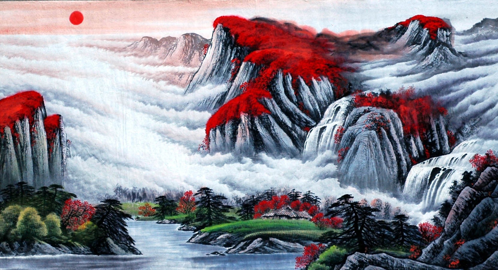 Chinese Landscape Painting - CNAG010027