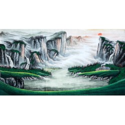 Chinese Landscape Painting - CNAG010028
