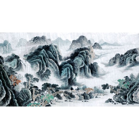 Chinese Landscape Painting - CNAG010029