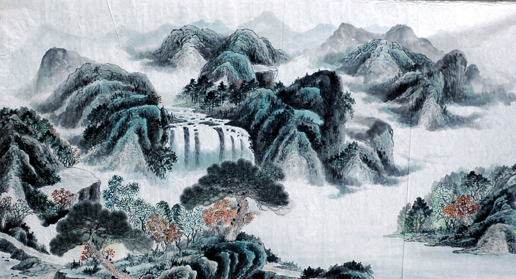 Chinese Landscape Painting - CNAG010030