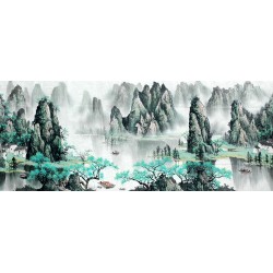 Chinese Landscape Painting - CNAG010031