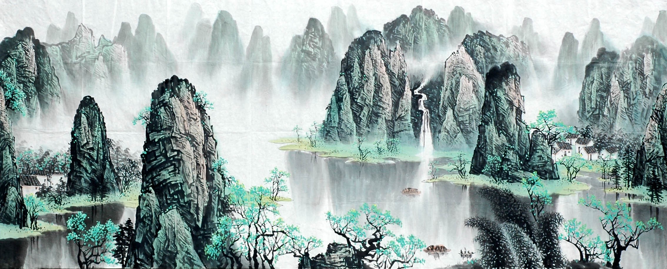 Chinese Landscape Painting - CNAG010032