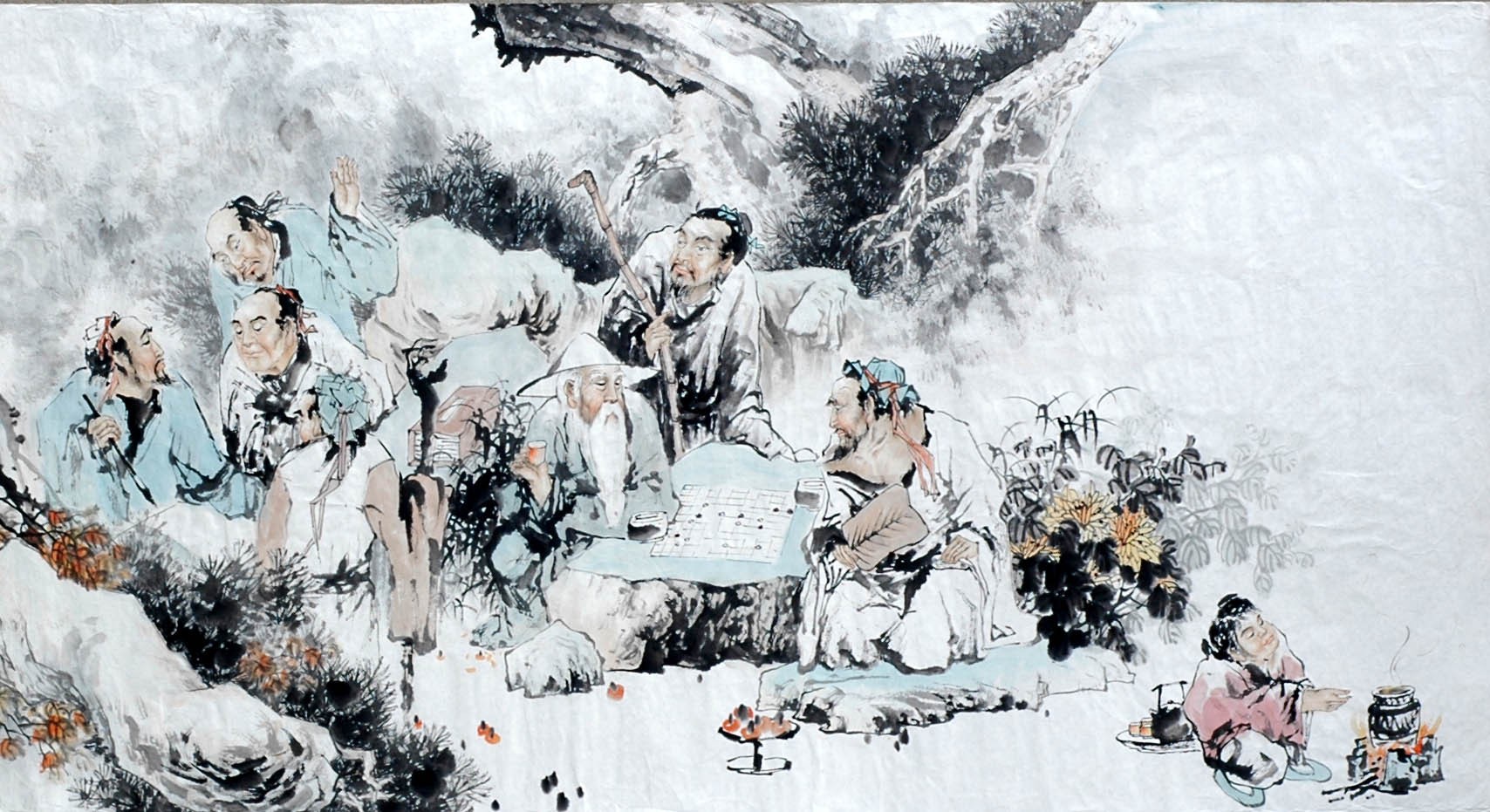 Chinese Figure Painting - CNAG010034