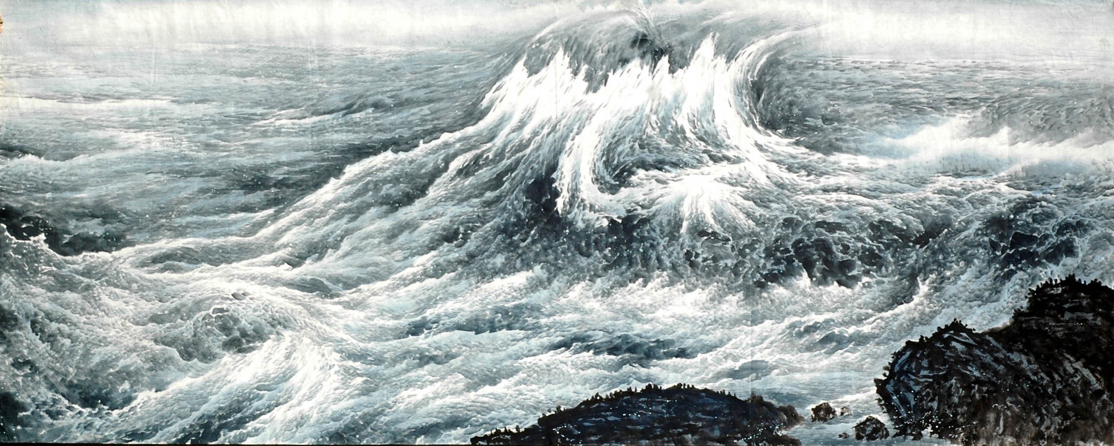 Chinese Sea Painting - CNAG010039