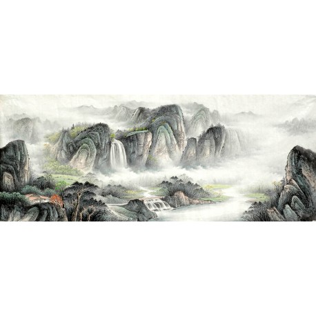 Chinese Landscape Painting - CNAG010040