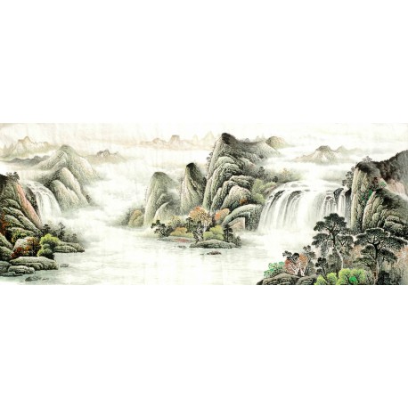 Chinese Landscape Painting - CNAG010041