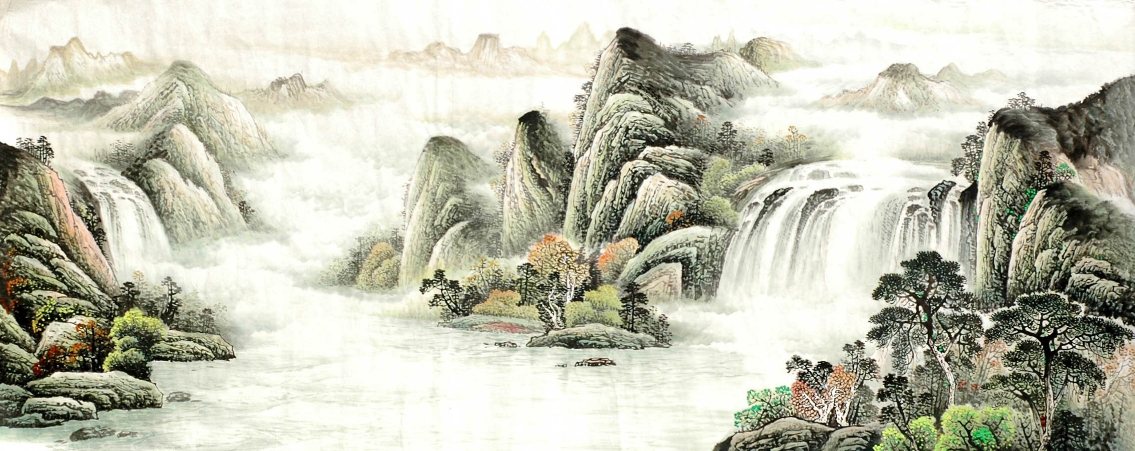 Chinese Landscape Painting - CNAG010041