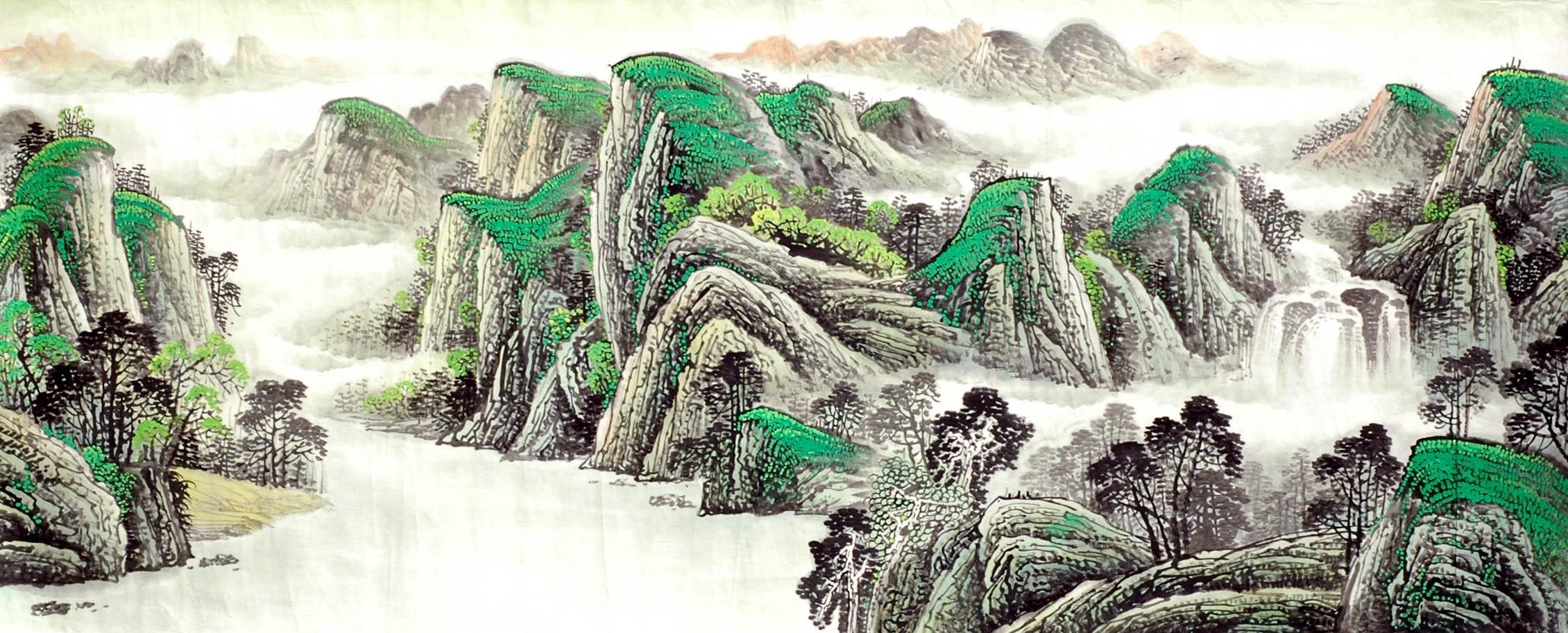 Chinese Landscape Painting - CNAG010042