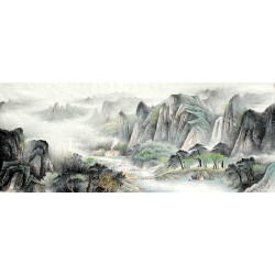 Chinese Landscape Painting - CNAG010043
