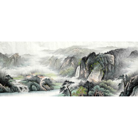 Chinese Landscape Painting - CNAG010045