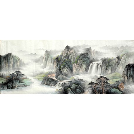 Chinese Landscape Painting - CNAG010046