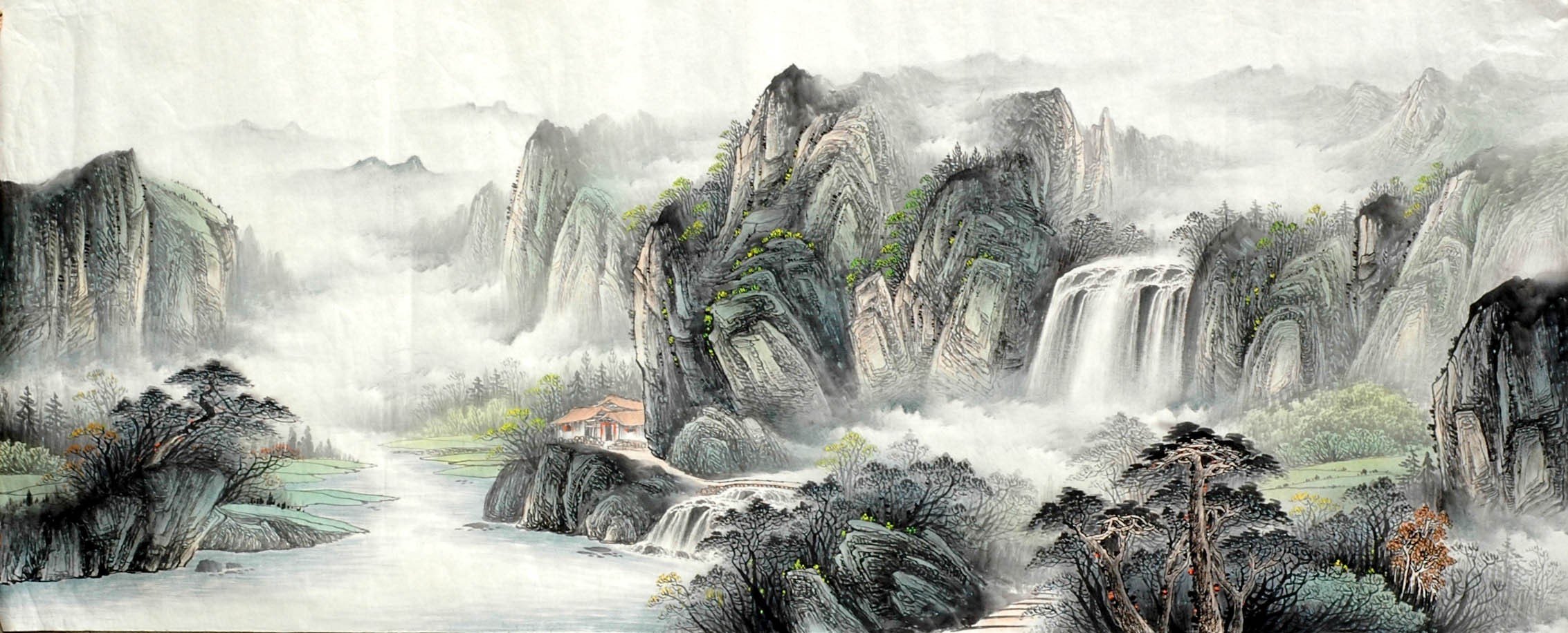 Chinese Landscape Painting - CNAG010046