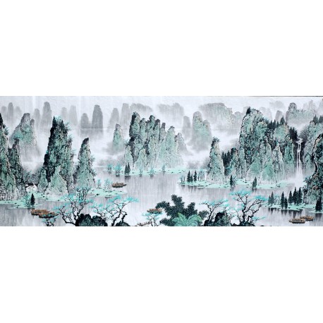 Chinese Landscape Painting - CNAG010058