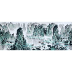 Chinese Landscape Painting - CNAG010060