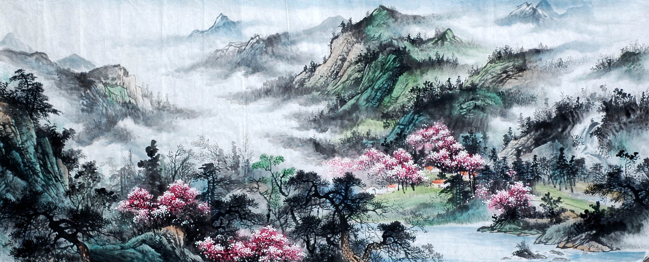 Chinese Landscape Painting - CNAG010061