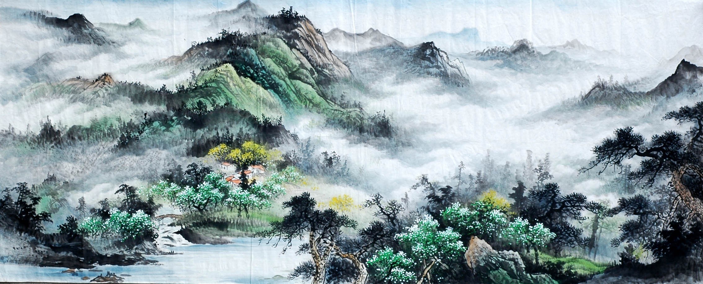 Chinese Landscape Painting - CNAG010062