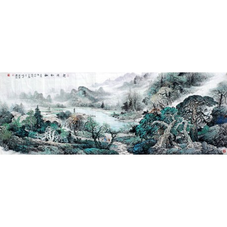 Chinese Landscape Painting - CNAG010063