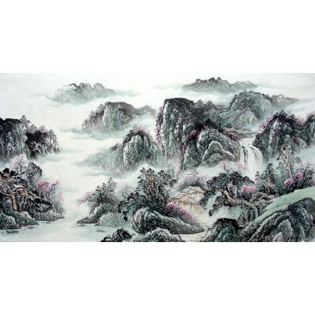 Chinese Landscape Painting - CNAG010065