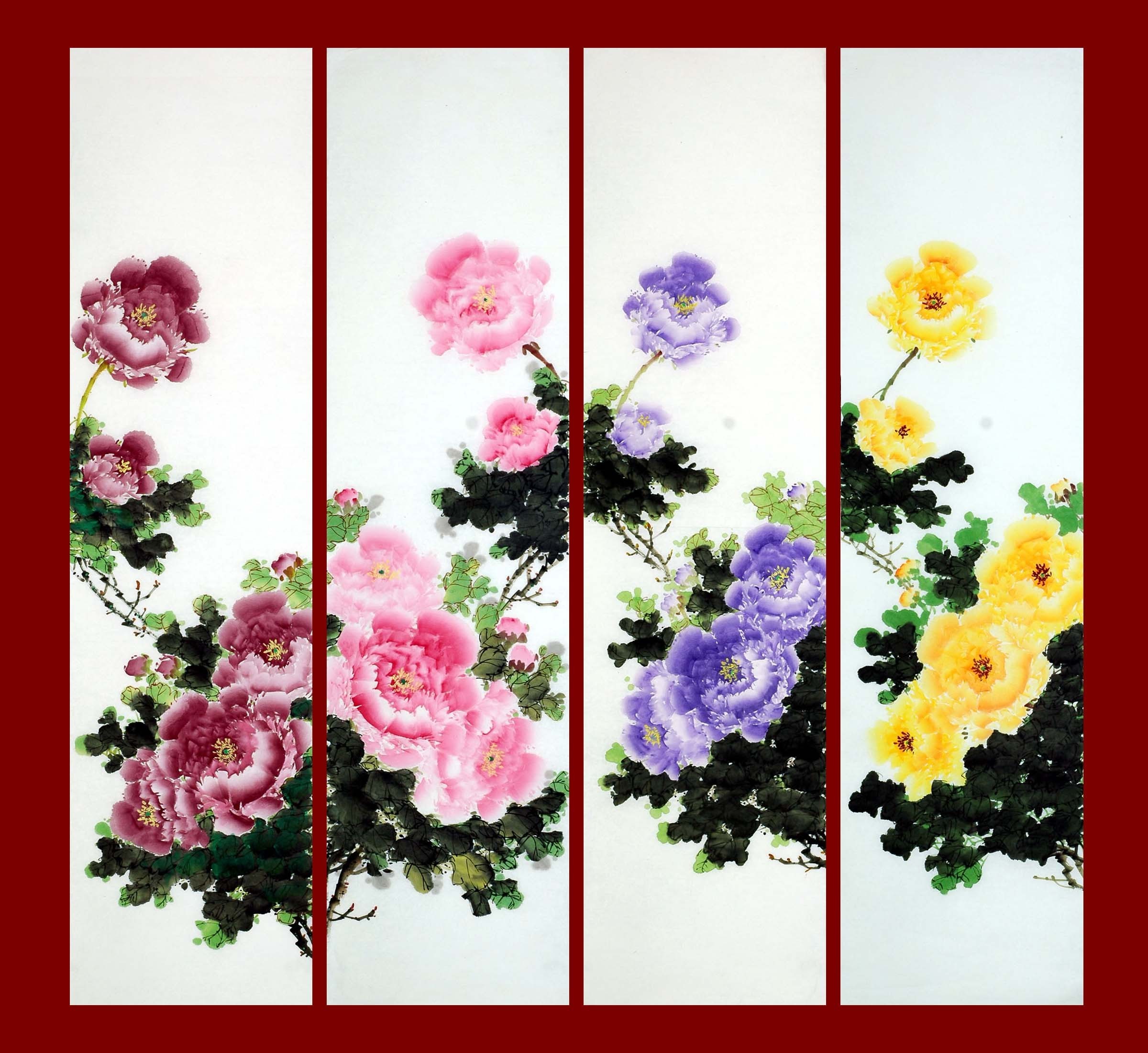 Chinese Peony Painting - CNAG010066