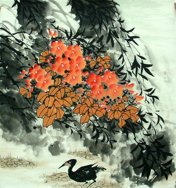 Chinese Flowers&Trees Painting - CNAG010068