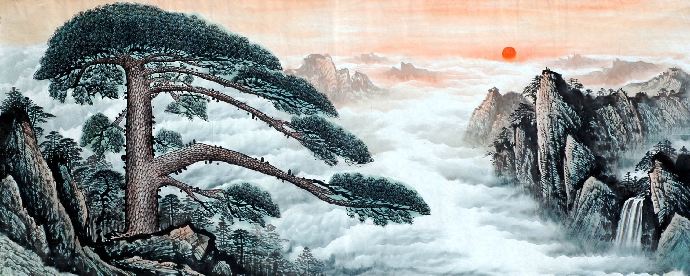 Chinese Landscape Painting - CNAG010070