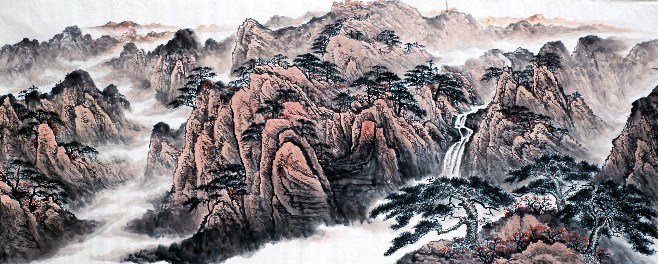 Chinese Landscape Painting - CNAG010079