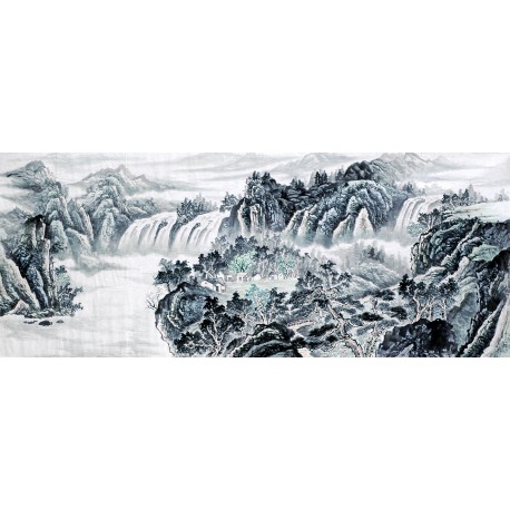 Chinese Landscape Painting - CNAG010080