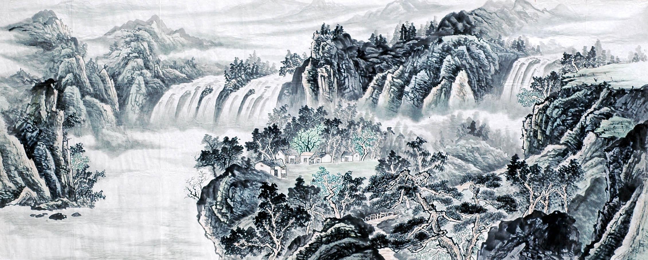 Chinese Landscape Painting - CNAG010080