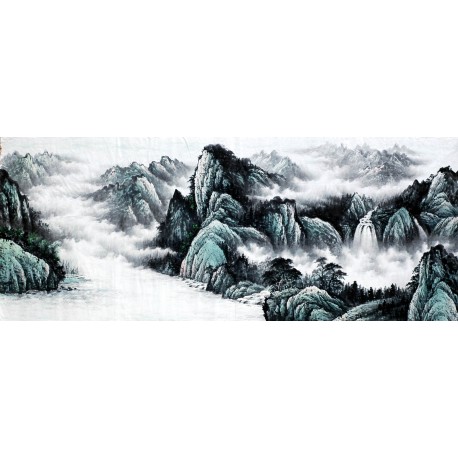 Chinese Landscape Painting - CNAG010081