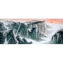 Chinese Landscape Painting - CNAG010082