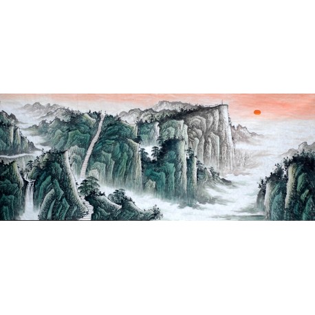 Chinese Landscape Painting - CNAG010082