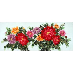 Chinese Peony Painting - CNAG010087