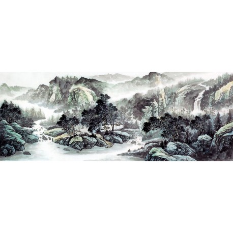 Chinese Landscape Painting - CNAG010091