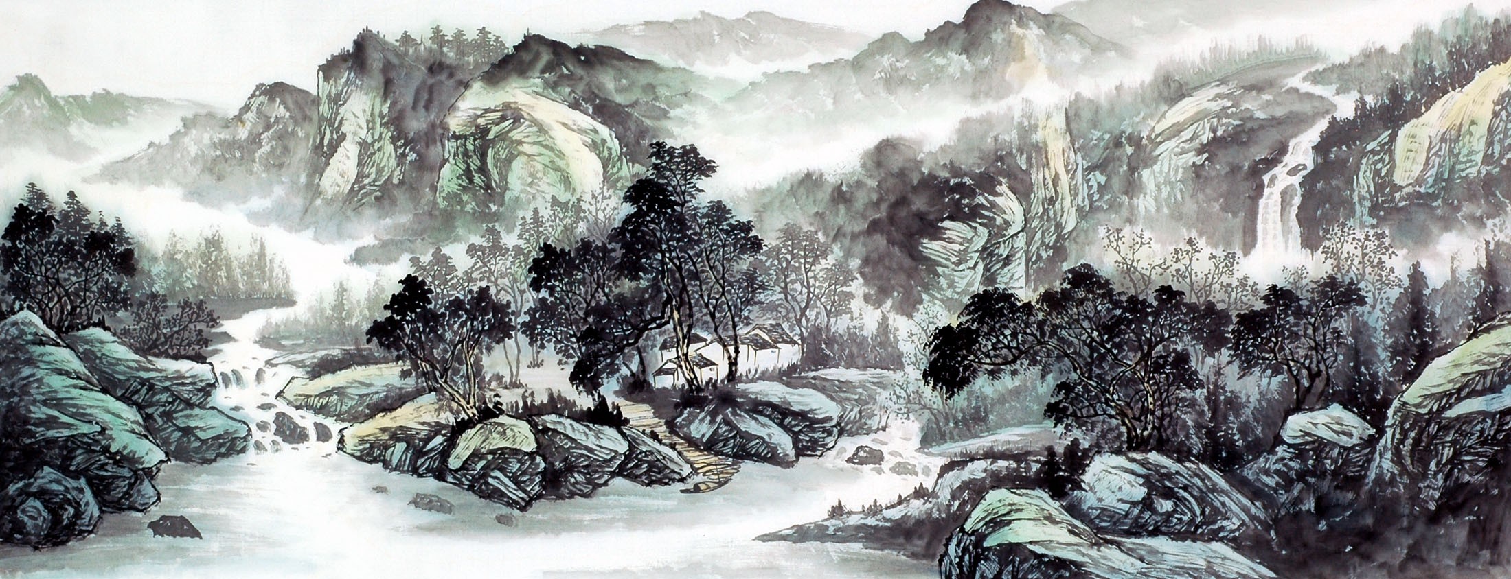 Chinese Landscape Painting - CNAG010091